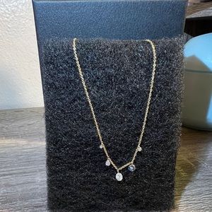 Meira T 14k Yellow Gold Diamond Necklace